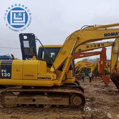 China Original Used Excavator Komatsu PC130 Machine, 80% New, One Year Warranty! 0.5mÂ ³ for sale