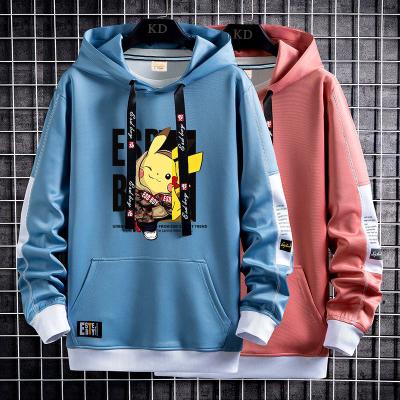 China 2022 Winter Men's Jacket Letters Printed Casual Hoodie Men Autumn Youth Hip Hop Anti-Shrink Pullover Hoodie for sale