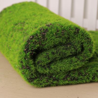 China 2019 modern hot sale artificial diy handmade cheap price colorful artificial moss grass wall for decoration for sale