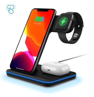 China Good Quality Portable Wireless Charging Station Cell Phone/Tablet/Computer/Mp3 Fast Charger For Mobile for sale