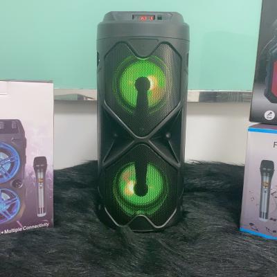 China AirPlay Customized Logo DJ Multi-Function Speaker Bass Surround Speaker With LED for sale