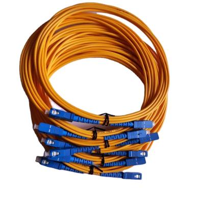 China Factory Wholesale Soft Factory Jumper SC Singlemode Fiber Optic Jumper/upc-3.0mm-1m Cable for sale