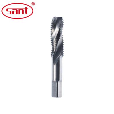 China JIS HIGH SPEED STEEL British Spiral Fluted Tap Taper Pipe Tap PT HSS Thread Machine Tap End Mill Cutter for sale