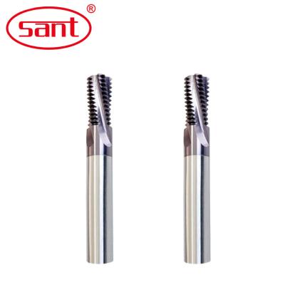 China BSP Pipe Thread Carbide Thread End Mills Machining Milling Cutter For Steel Use for sale