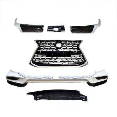 China 2021 Mirror Kit Include PP+ABS Body Grille Rear View And Rear License Plate For Lexus LX570 for sale