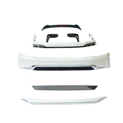 China PP+ABS TDCMY 2016-2020 LC200 Body Kit Include Spoilers Mudguards For Toyota Land Cruiser for sale