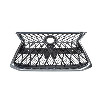 China Black PP+ABS TDCMY Car PP Material Auto ABS Middle Grill For Lexus LX570 2016-2020 for sale