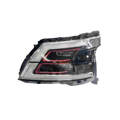 China Hot Sale PP+ABS TDCMY Car Head Light Auto Parts Headlight For Nissan Patrol Y62 RSS 2016-2020 Design for sale