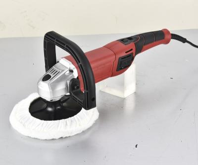 China Wet polishing 1200W GEAR DIGITAL DISPLAY WITH HANDLE RUBBER CAR POLISHER/BUFFER for sale