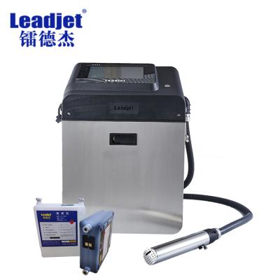 China Building Material Shops Leadjet Type V580 Latest Date Inkjet Coding Printer Bottle Date Printer for sale