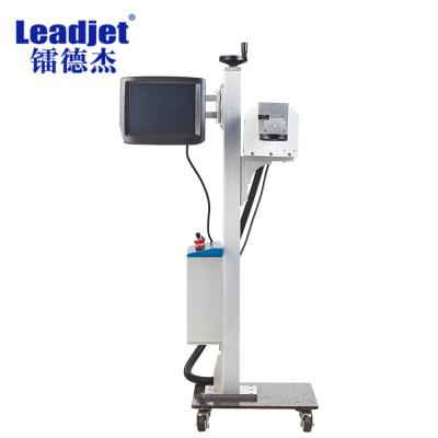 China Laser Marking Leadjet Industrial CO2 Laser Marking Machine Glass Bottle PET Bottle Laser Marking Printer for sale