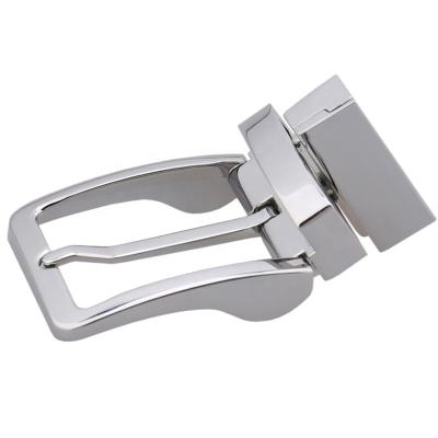 China High Quality Rotating Buckle Alloy Metal Reversible Belt Buckle For Men Turning Belt Buckle for sale