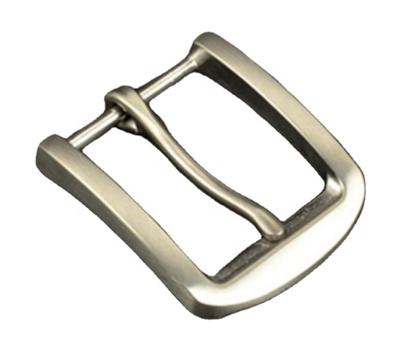 China Dull Wholesale Metal Dull Custom Stainless Steel Belt Buckle With Pin for sale