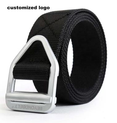 China Custom Logo Military Real Nylon Waist Strap Heavy Duty Combat Quick Release Duty Rigger Belt For Men for sale