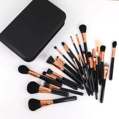 China Angular blush wholesale hot sale private label natural hair 29pcs baopu makeup set brush pro for sale