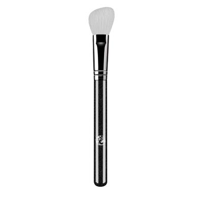 China Wholesale Custom Logo Makeup Brush High Quality Natural Bristle Head Brush ENERGY Angled Round White Goat Hair Blush Big Brush Contour Brush for sale