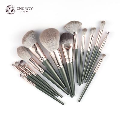 China Angular Blush 14PCS Wholesale Super Soft Synthetic Hair Brochas De Maquillaje Kabuki Private Label Vegan Professional Makeup Brush for sale