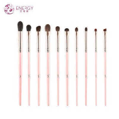 China High Quality Professional ENERGY 10pcs Private Label Eyeshadow Makeup Smudge Brush Set Brush for sale