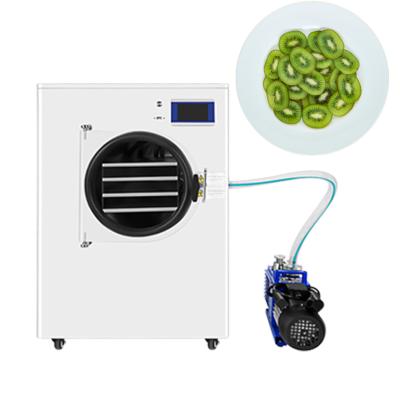 China Mini Food Vacuum Freeze Dryers 1Kg 2Kg 4Kg 6Kg Home Freeze Dryer Machine Fruit Shop Custom Dairy Small Fruit Vegetable Dessert Shop for sale