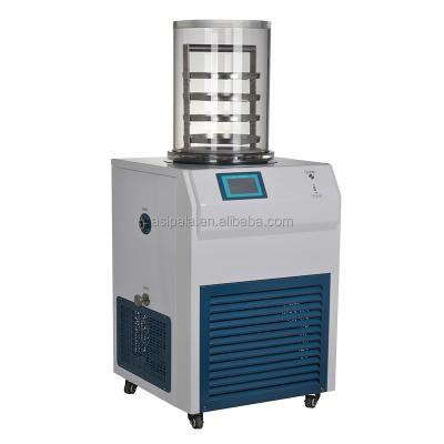 China Medicine Curing 0.18-0.27 sqm Smart Automobile Biochemistry Pro Vertical Ordinary Biolab Scientific Freeze Drying Machine for sale