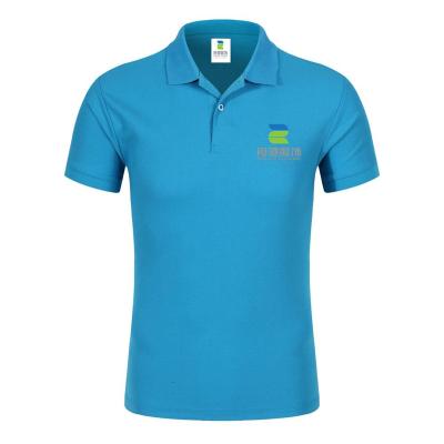 China wholesale Anti-wrinkle polo shirt polyester shortsleeved OEM printed polo shirts with customized logo for sale