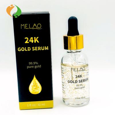 China Available Private Label Face Skin FirmingAnti-Wrinkle Serum Repair Skin Anti Aging Moisturizing Whitening 24k Gold Serum for sale