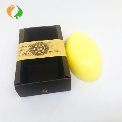 China Private Label Basic Cleansing Available Skin Whitening And Brightening Lemon Handmade Beauty Soap for sale