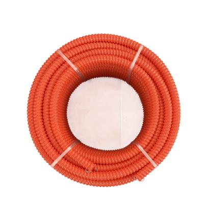 China Construction Industry Waterproof Flexible PVC Plastic Electrical Conduit Pipes Sheathing Pipe for sale