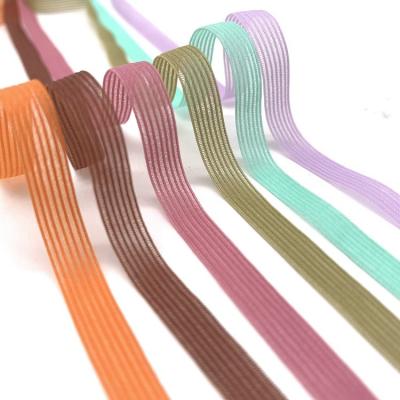 China And Flexible Factory Customized Free Samples Soft Knitted Elastic Band Nylon Strap For Ultra Thin Clothing Underwear Bra Panties for sale