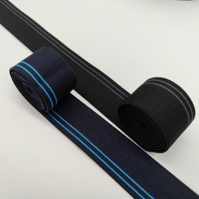 China Fashion soft and flexible high quality custom elastic band jacquard waistband men's underwear nylon elastic band for sale