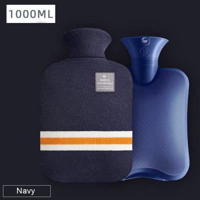 China Warmer Bag Wholesale hot water bottle with plush cover hand warmer waterproof rubber bottle hot water bag cover for sale