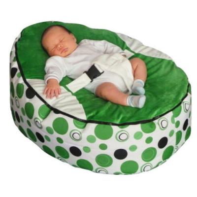 China Modern Hot Sale Baby Crib Soft Organic Newborn Bean Bag Chair for sale