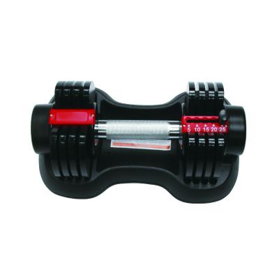 China Adjustable Weight Exerciser Muscles And Lose Hot-selling 25 Pound Weight Multicolor Adjustable Five-speed Dumbbell for sale