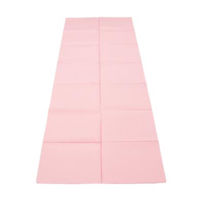 China Eco-Friendly Wholesale Cheap Collapsible Convenient Non-Toxic Washable Pvc Yoga Mat for sale