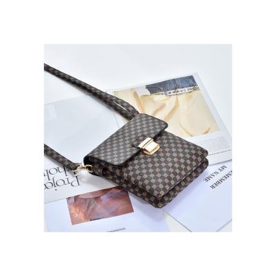 China 2022 Fashion Hot Sale PU Phone Cross - Body Bag Women Simple Stretching Cross - Body Shoulder Bag for sale