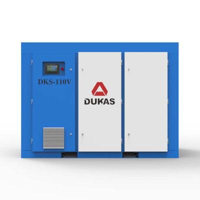 China Lubricated Professional Manufacturer OEM Compressor 75KW 100HP 2 Stage Screw Air Compressor for sale