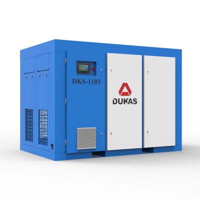 China Lubricated Good Quality Energy-Saving 40% Industrial 2 Stage Screw Air Compressor for sale