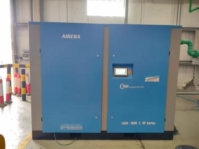 China Magnetic VSD Oil Injected Rotary Screw Compressor 160kw / 215hp for sale