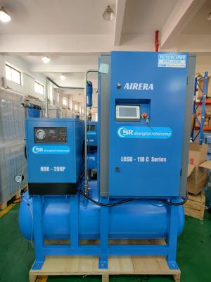 China Electric 10L Lubricating Oil Rotorcomp LGSD-15 Series Rotary Rotary Screw Air Compressor for sale