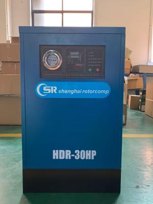 China HDR-30HP Intelligent Controller Fully Automatic Refrigerated Air Dryer for Environment Temperature 45 and 45 for sale