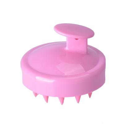 China 4g Silicone Head Massage Brush Detangling Hair Brush Scalp Massage Shampoo Head Brush for sale