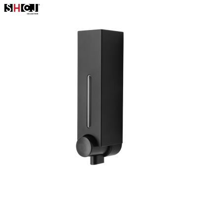 China Foam Soap Dispenser 500ml Matte Black Foam Hand Sanitizer Soap Dispenser for sale