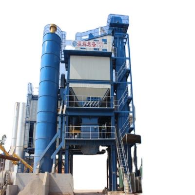 China YHT80 Road Use Hi-tech Wide Drum Portable Asphalt Batch Mixing Plant With Competitive Price for sale