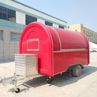 China Commercial Catering Fully Equipped Mobile Fast Food Trailer for sale