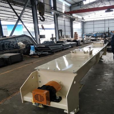 China Fire Resistant Gypsum Sand Silica Gravel Shaftless Small Capacity Screw Conveyor For Wood Waste for sale