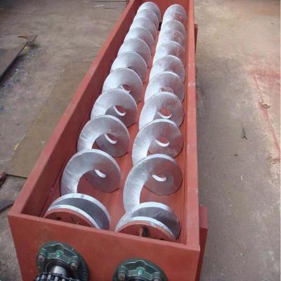 China Screw Conveyor Fire Resistant Horizontal Stainless Screw Feeder For Conveying Powder for sale