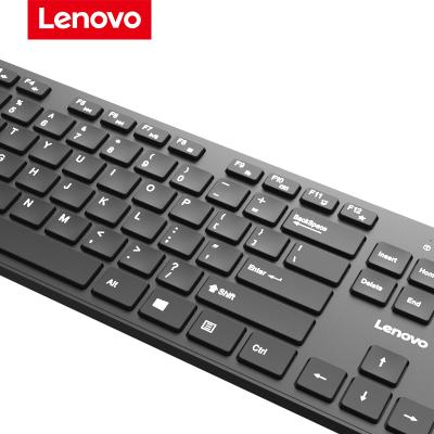 China Anti-ghosting Lenovo Wired Keyboard Chocolate Keys Business Series Waterproof Gaming Keyboard for sale