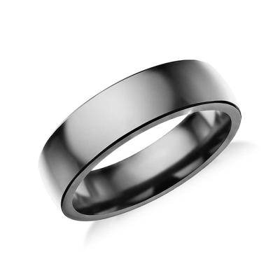 China Newest Design Tantalum Material Customized Tantalum Wedding Bands For Men's Jewelry 2019 for sale