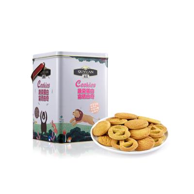 China Hot Selling Low Fat 800G/Tin Net Weight Tasty Selenium-Rich Delicious Yeast Biscuits Biscuit for sale