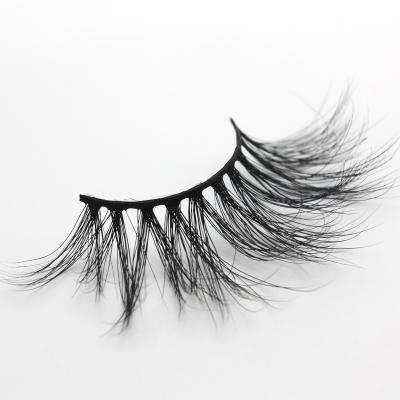 China 25-30 Times Latest Design Promotional Hot Vendor Synthetic Faux Mink Eyelash Strip for sale